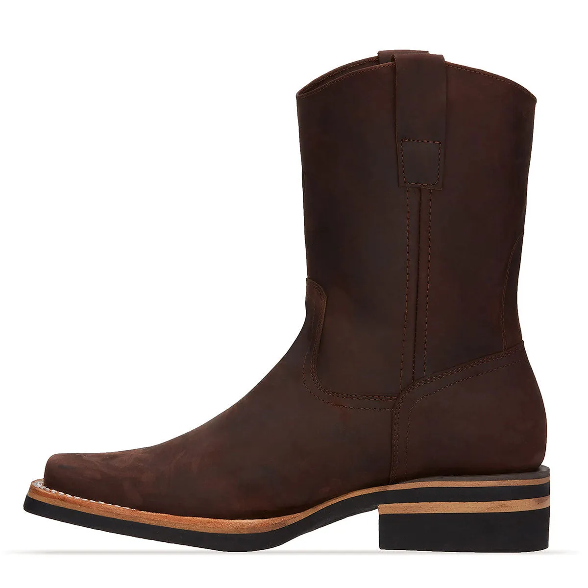 Forastero Western Men Suede Leather Boots