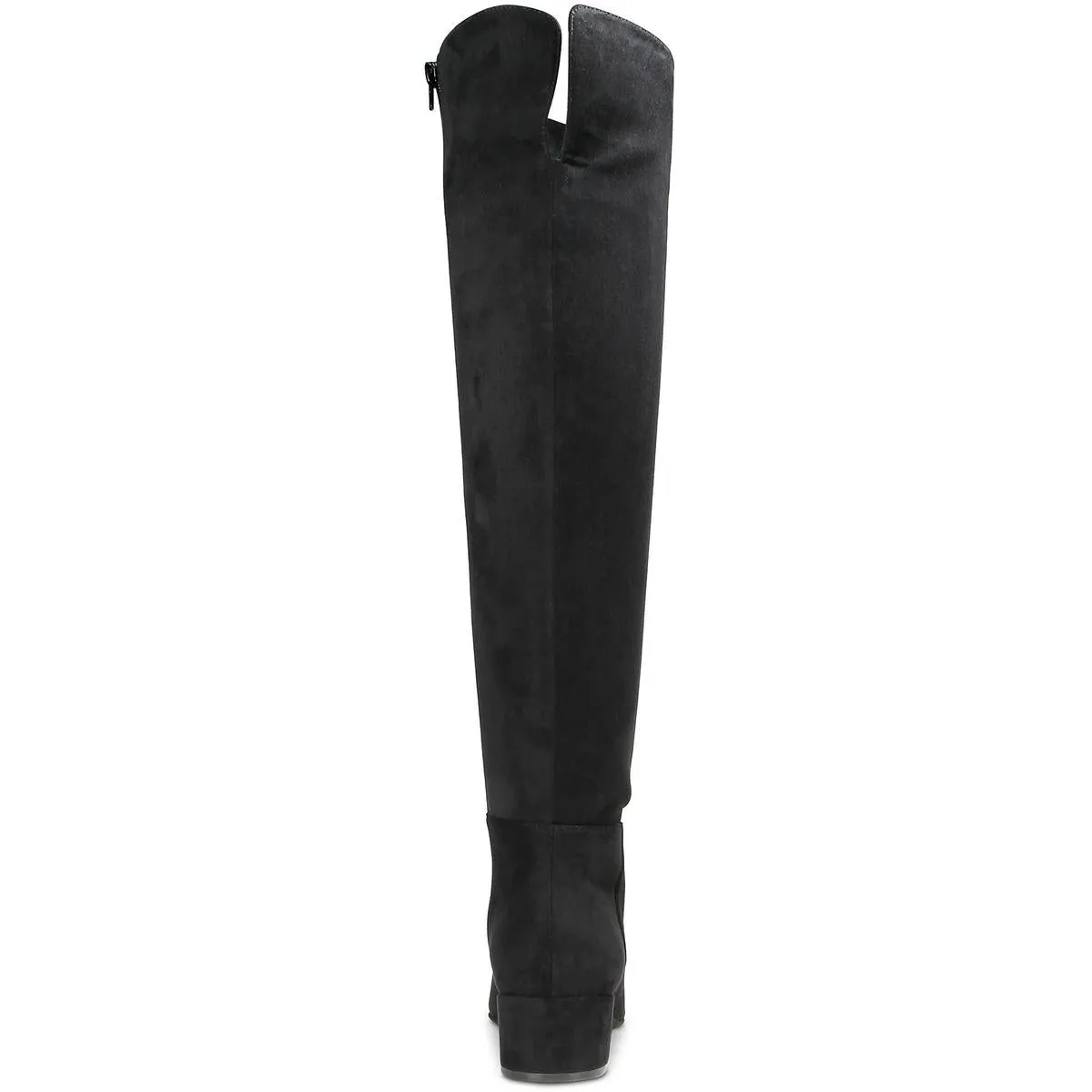GABRIELLAAF Womens Zipper Manmade Knee-High Boots