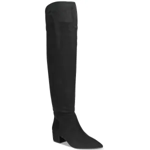 GABRIELLAAF Womens Zipper Manmade Knee-High Boots