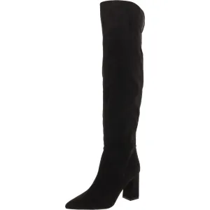 Garwin Womens Pull On Zipper Over-The-Knee Boots