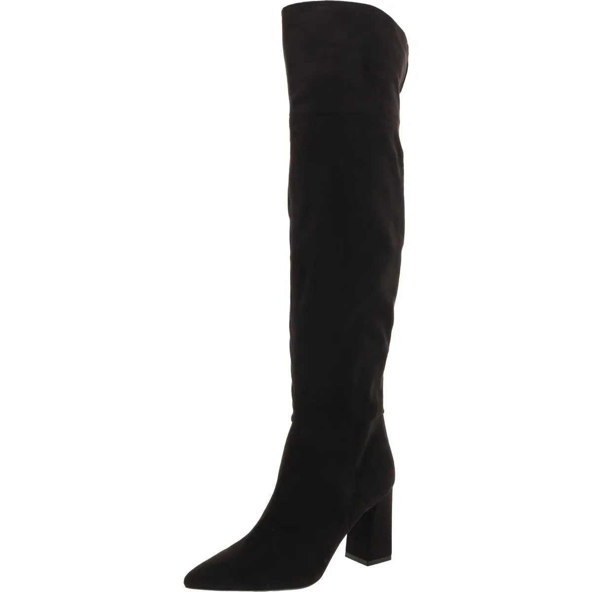 Garwin Womens Pull On Zipper Over-The-Knee Boots