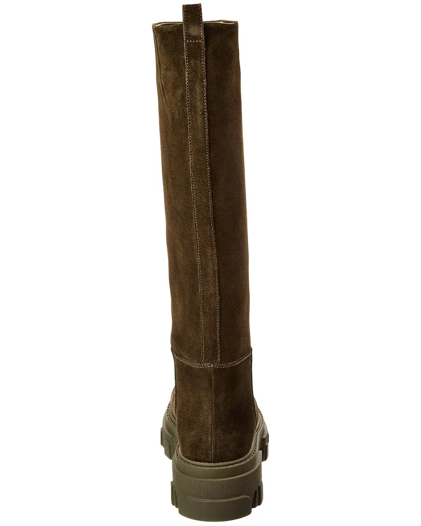 Gia Borghini Perni 07 Suede Knee-High Boot