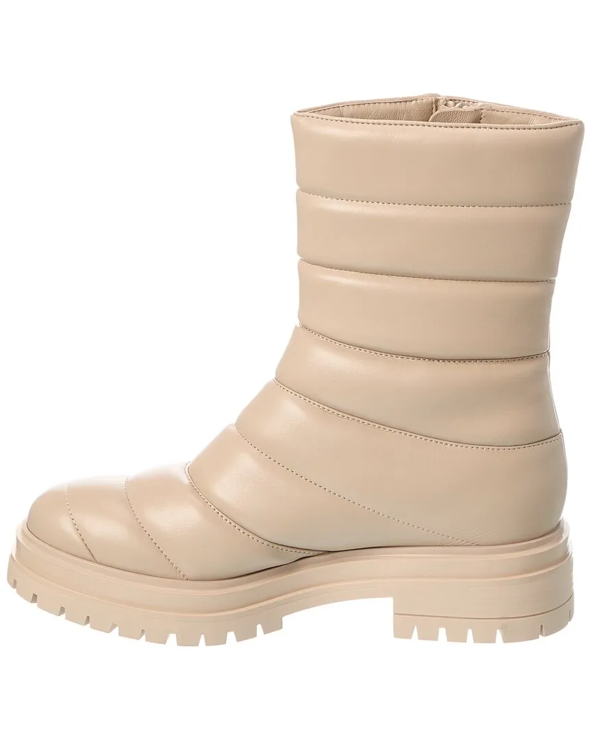 Gianvito Rossi Eiko 20 Leather Combat Boot