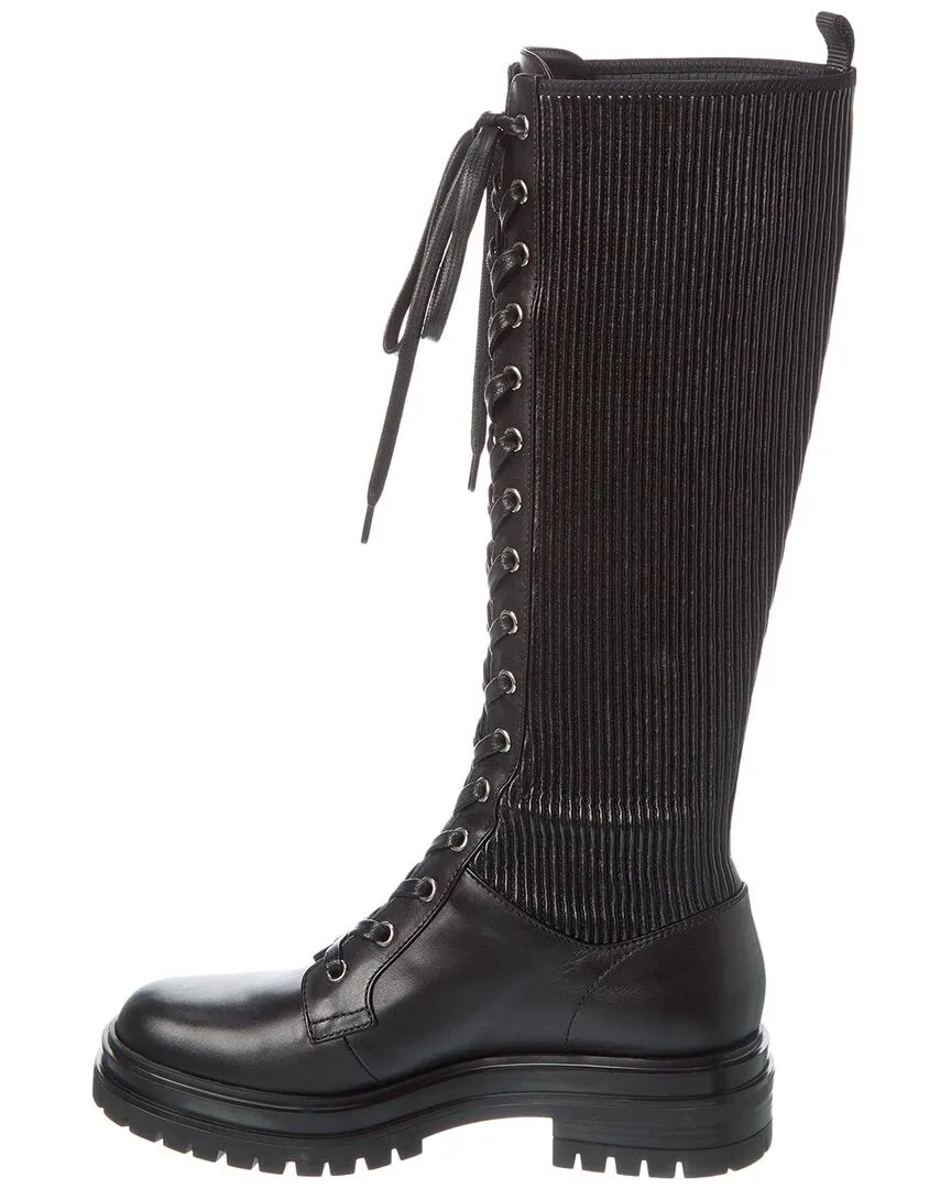 Gianvito Rossi Martis 20 Leather Over-The-Knee Boot