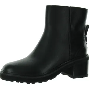 gillian Womens Slip On Zip Up Booties
