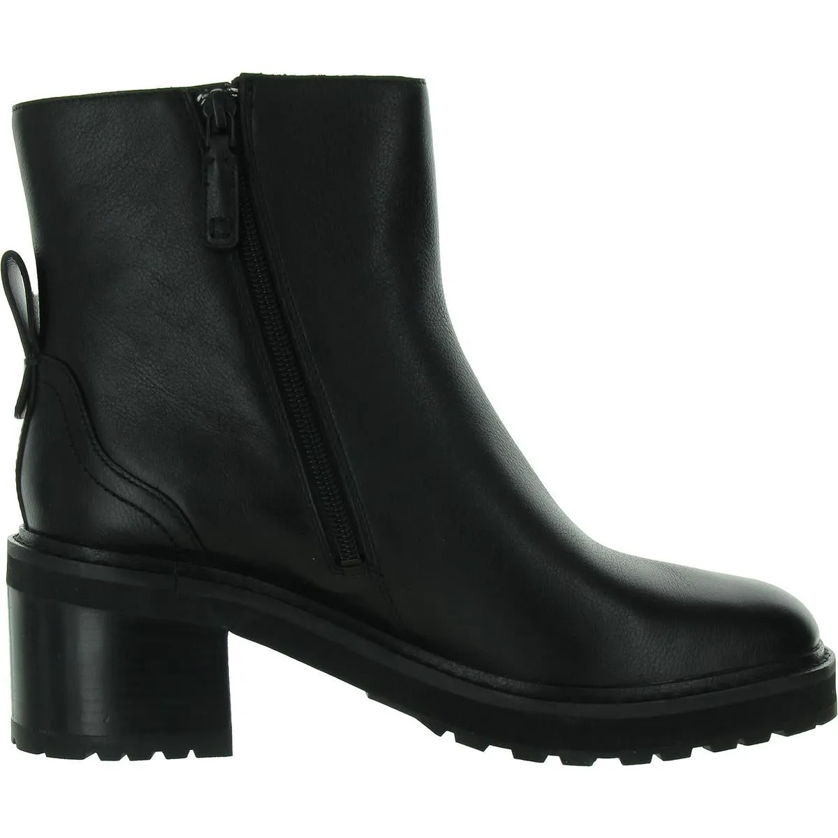 gillian Womens Slip On Zip Up Booties