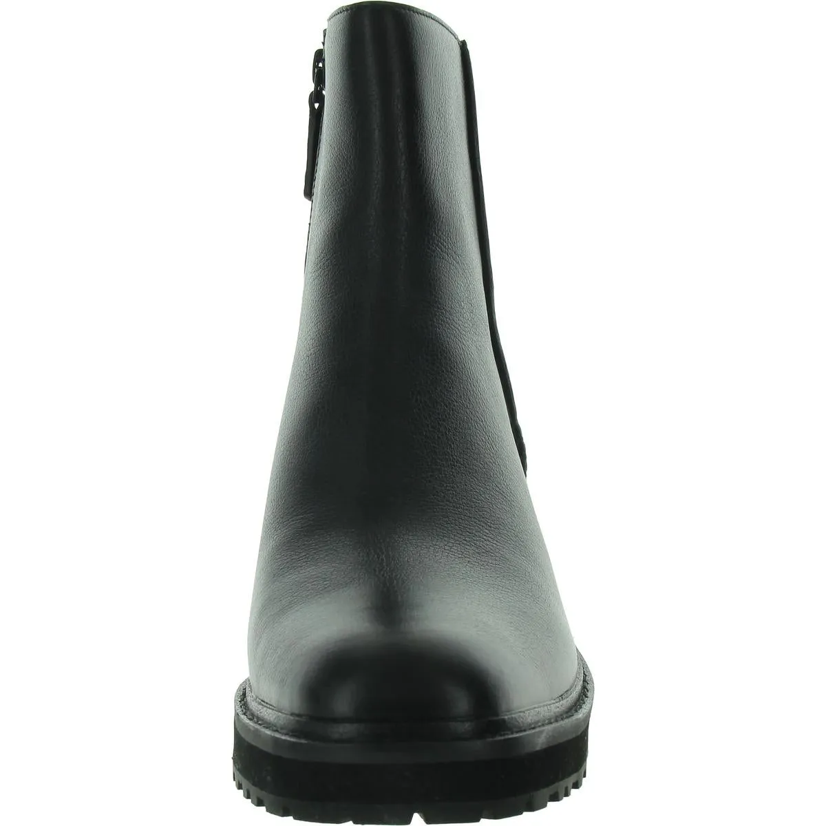 gillian Womens Slip On Zip Up Booties