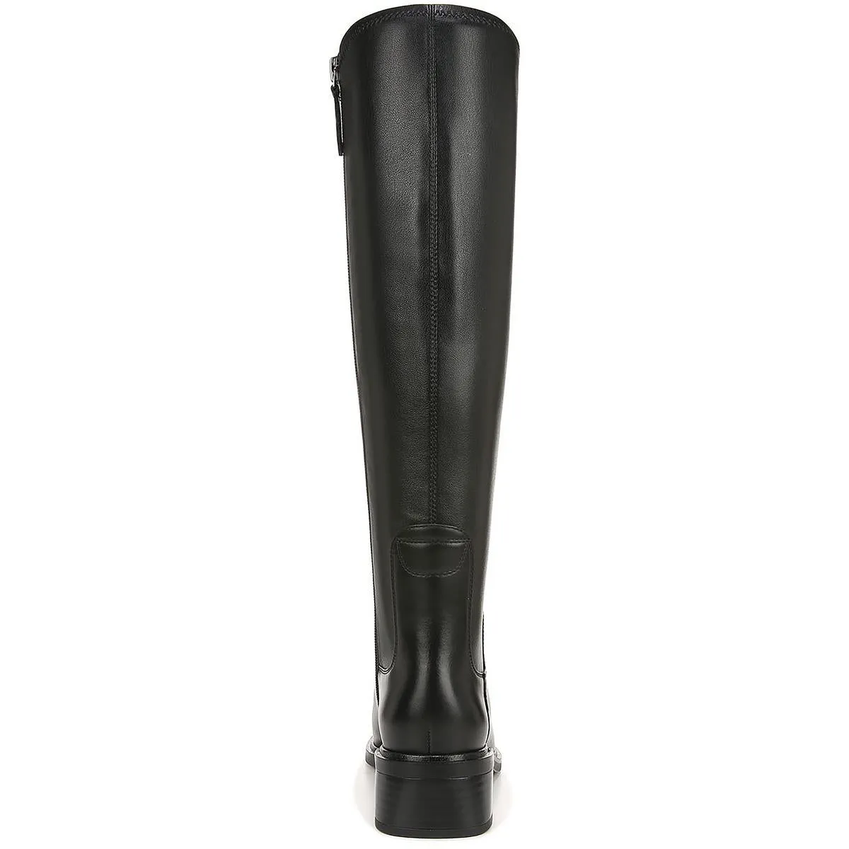 Giselle Womens Leather Wide Calf Knee-High Boots