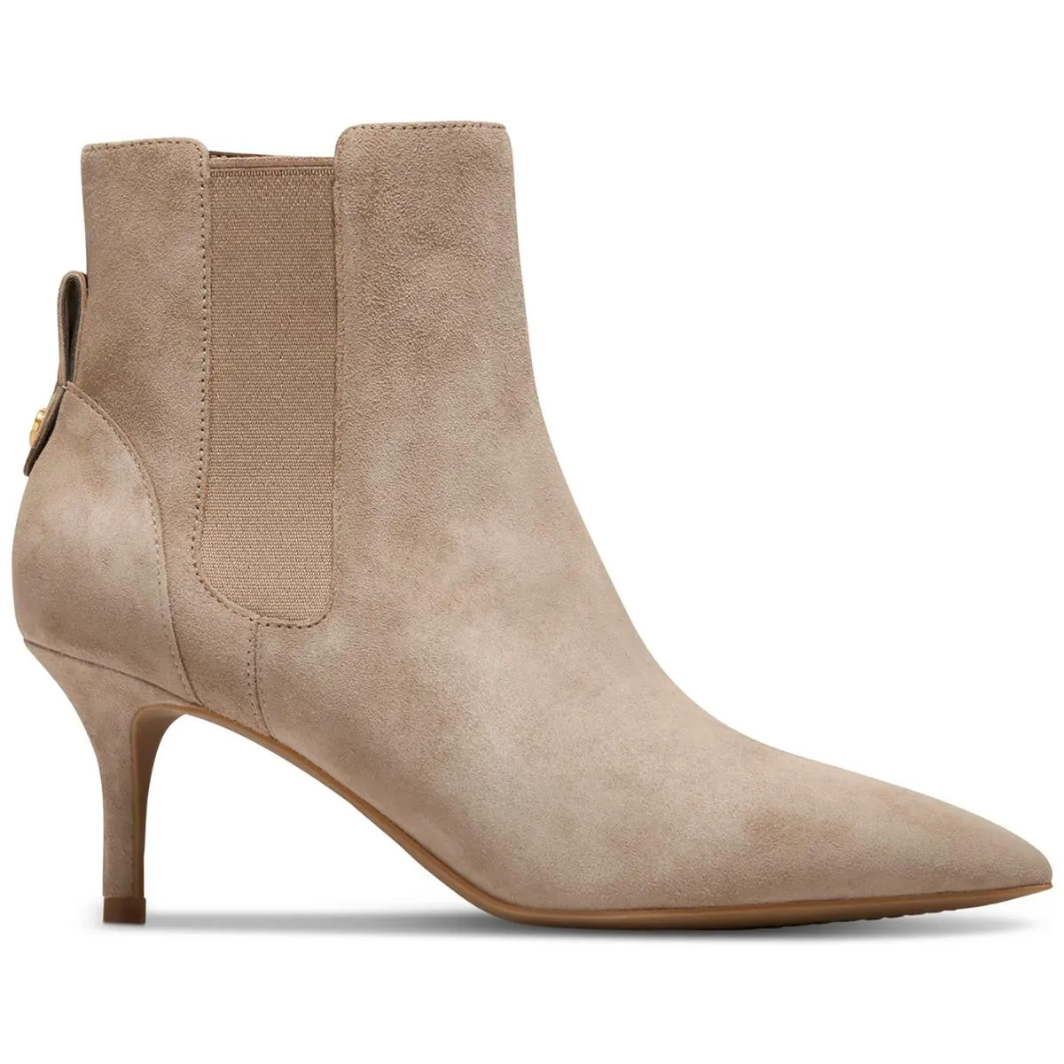 GO TO PARK Womens Faux Suede Ankle Boot Booties