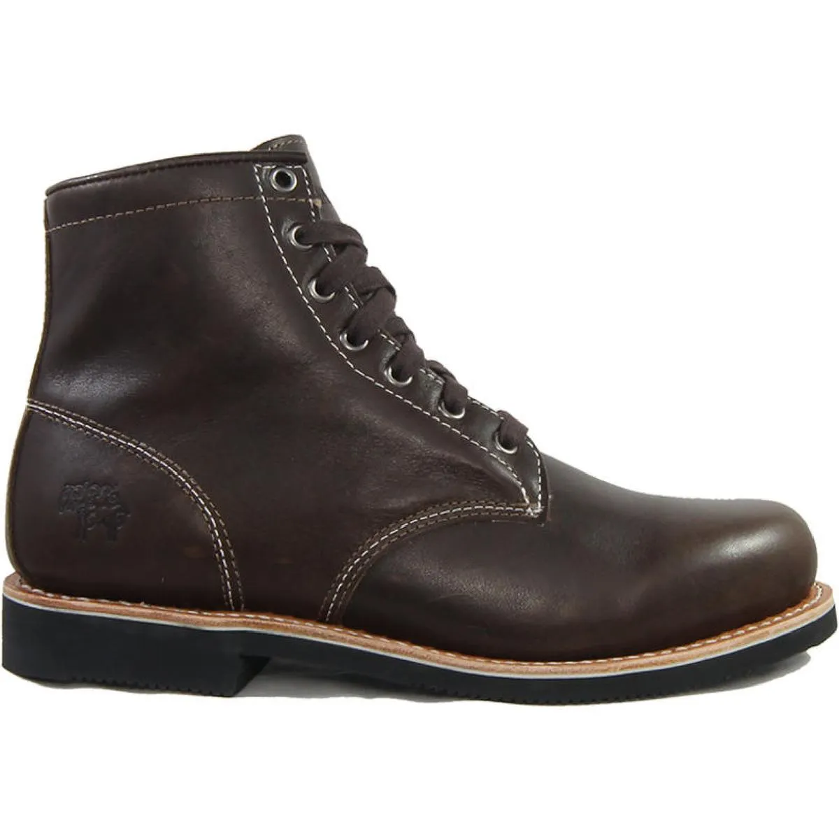 Gobi Desert Mens Leather Steel Toe Ankle Boots