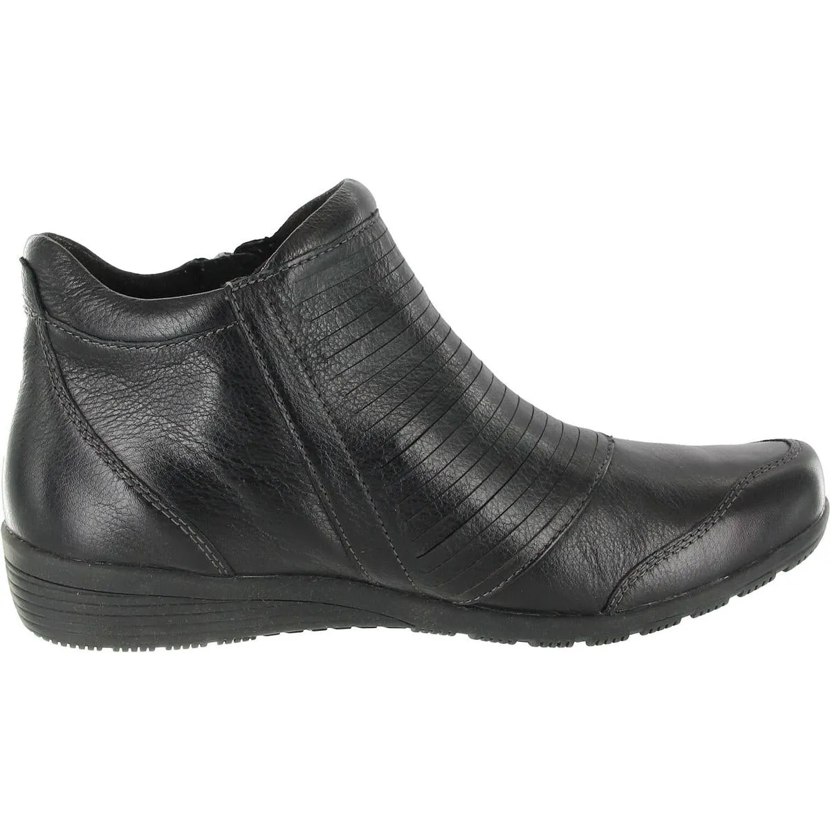 Habit Womens Zipper Leather Booties