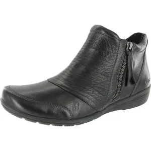 Habit Womens Zipper Leather Booties