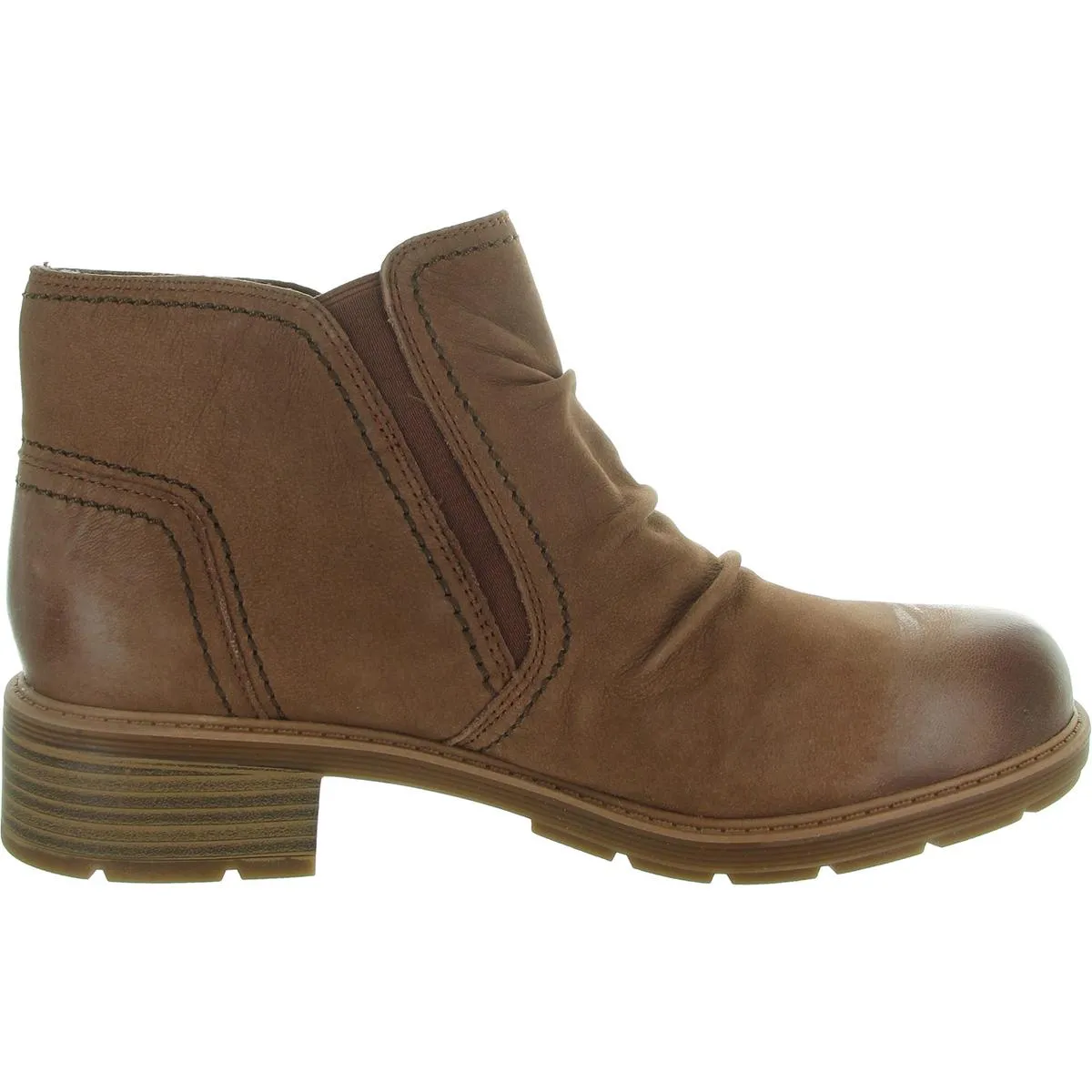 Hearth Dove Womens Zipper Faux Leather Booties