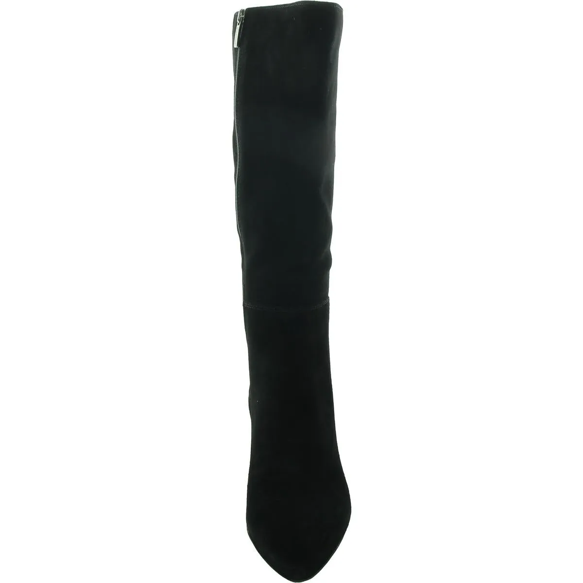 Heaven Womens Zipper Suede Knee-High Boots