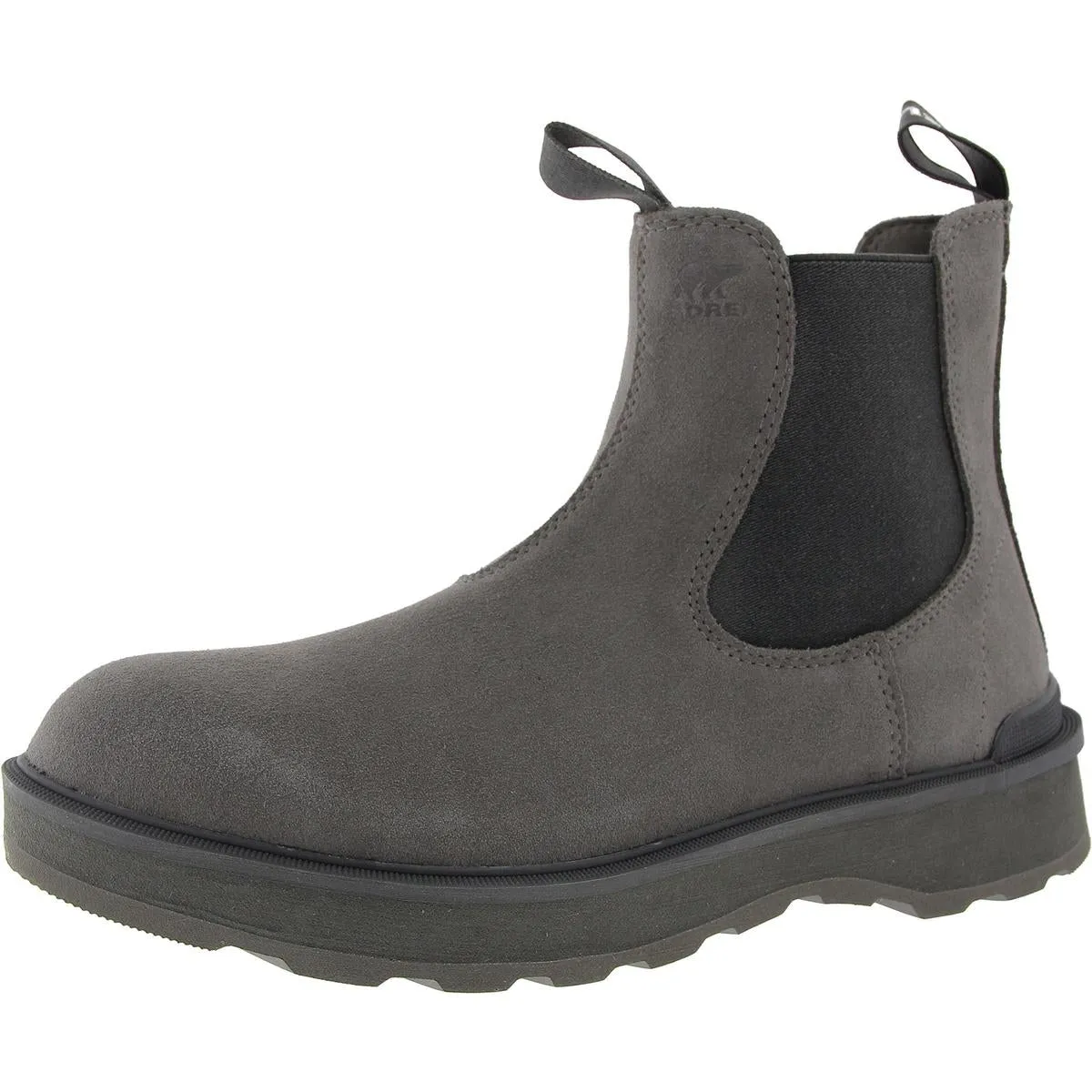 Hi-Line Mens Leather Chelsea Boots