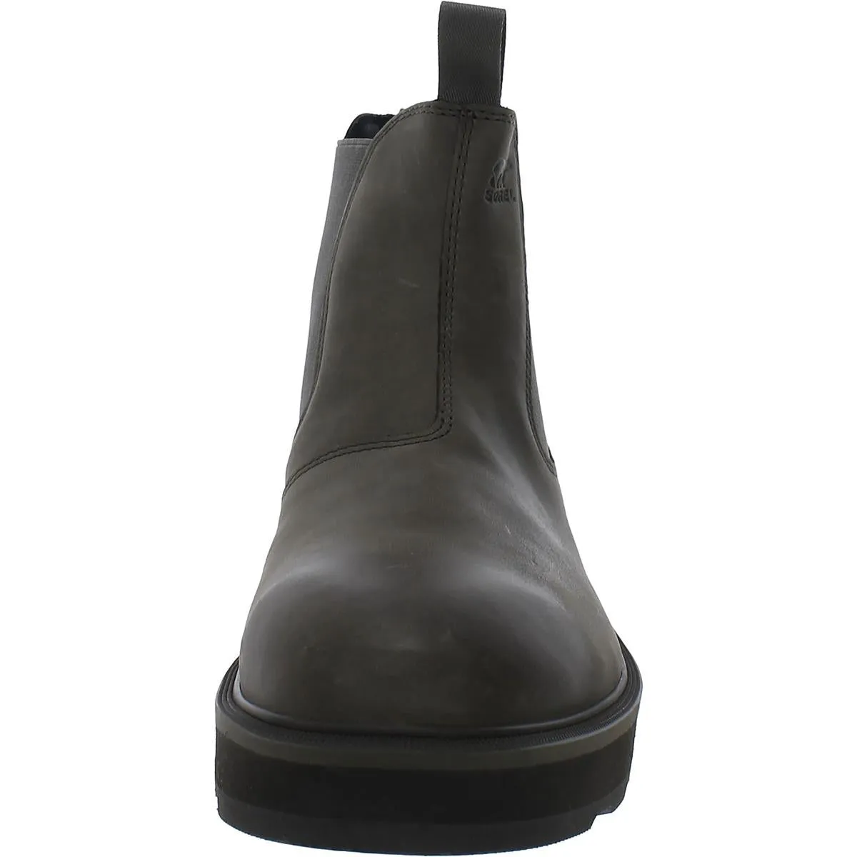 Hi-Line Mens Leather Chelsea Boots