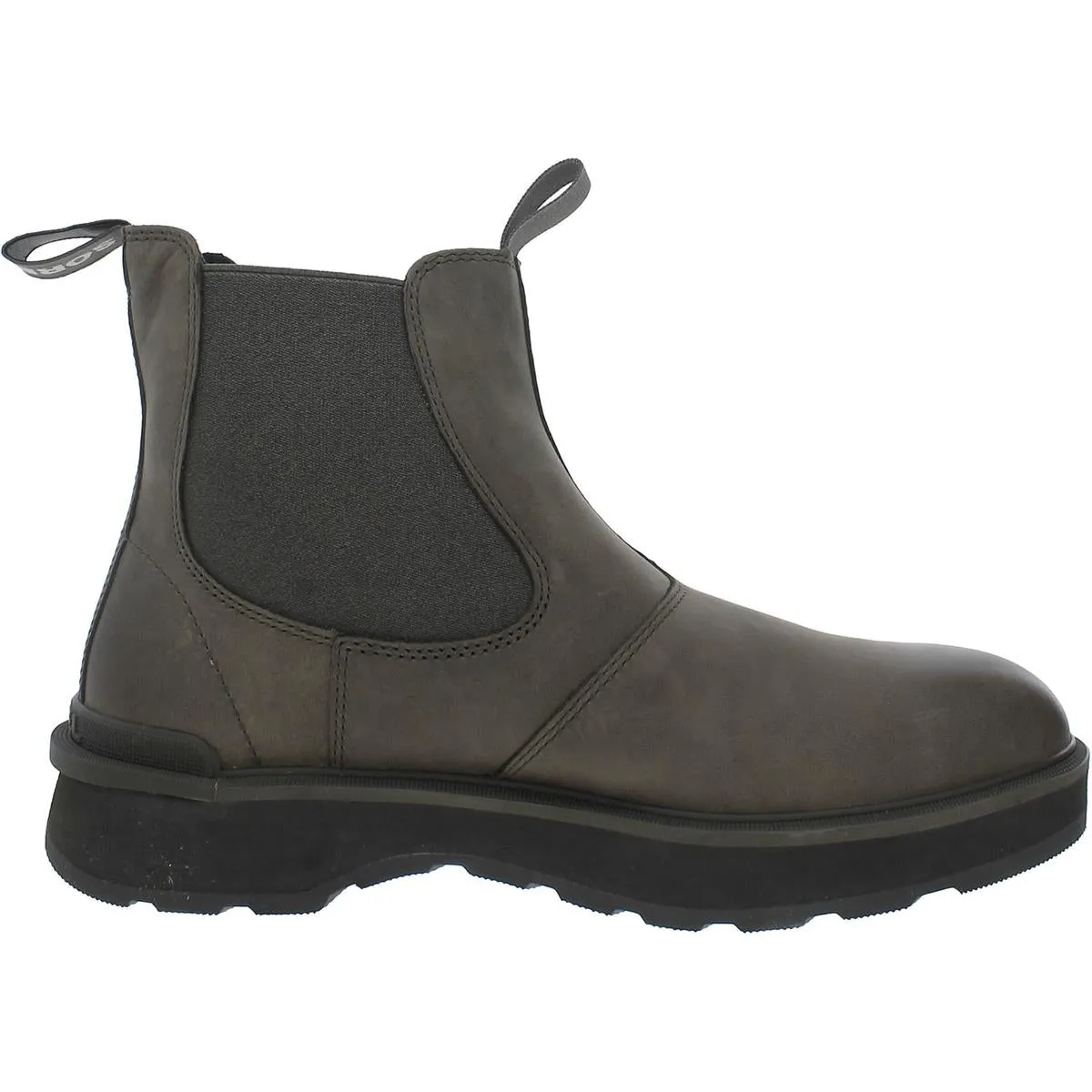 Hi-Line Mens Leather Chelsea Boots