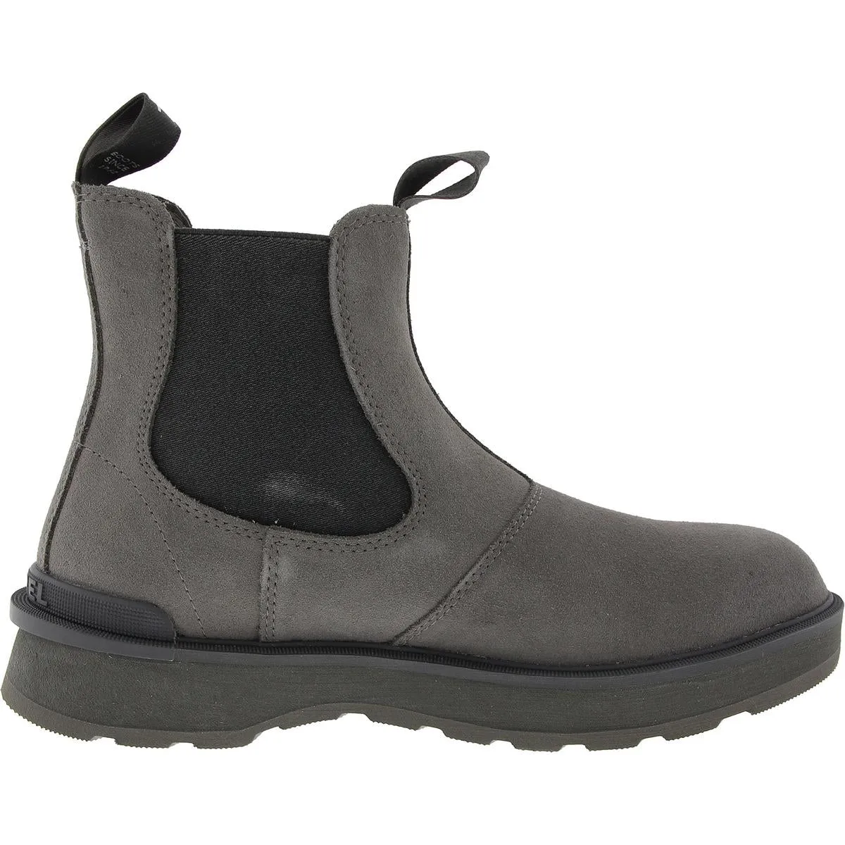 Hi-Line Mens Leather Chelsea Boots