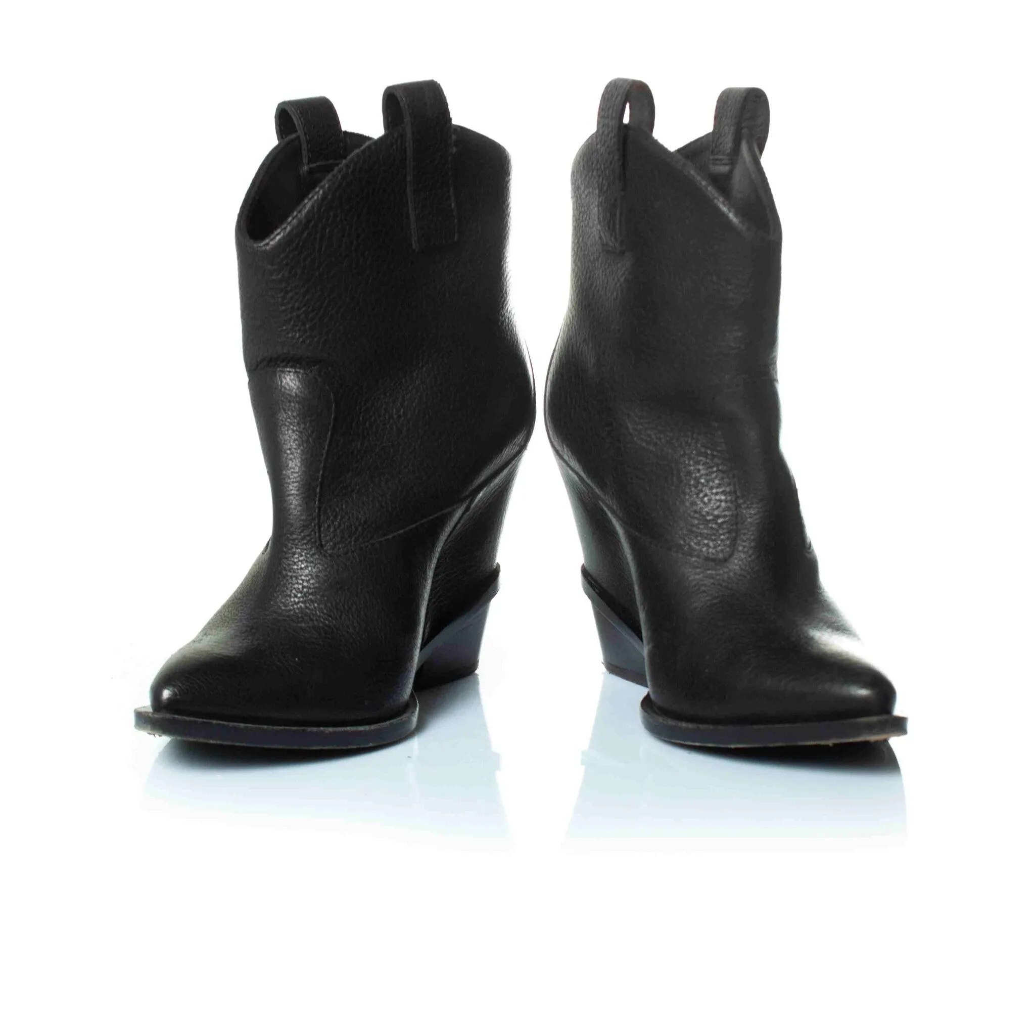 hidden platform wedge star boots