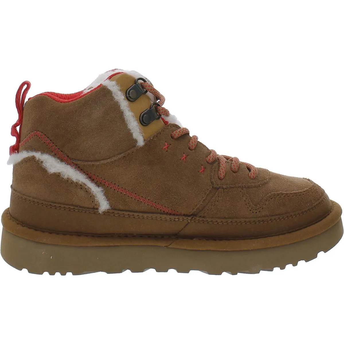 HIGHLAND HI HERITAGE Womens Suede Ankle Boots