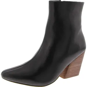 Hydra Womens Zip Up Slip On Mid-Calf Boots