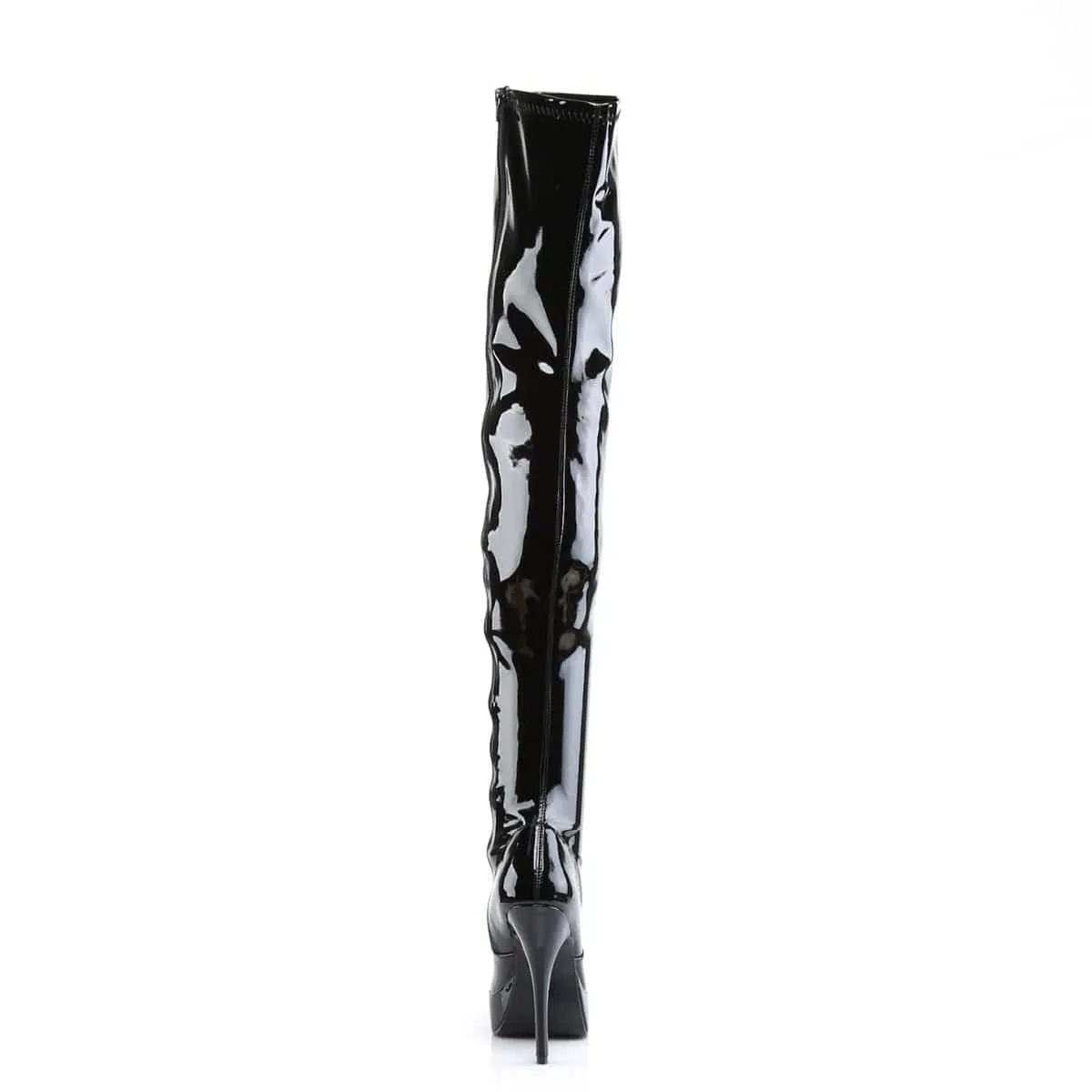 INDULGE-3000 Black Stretch Patent