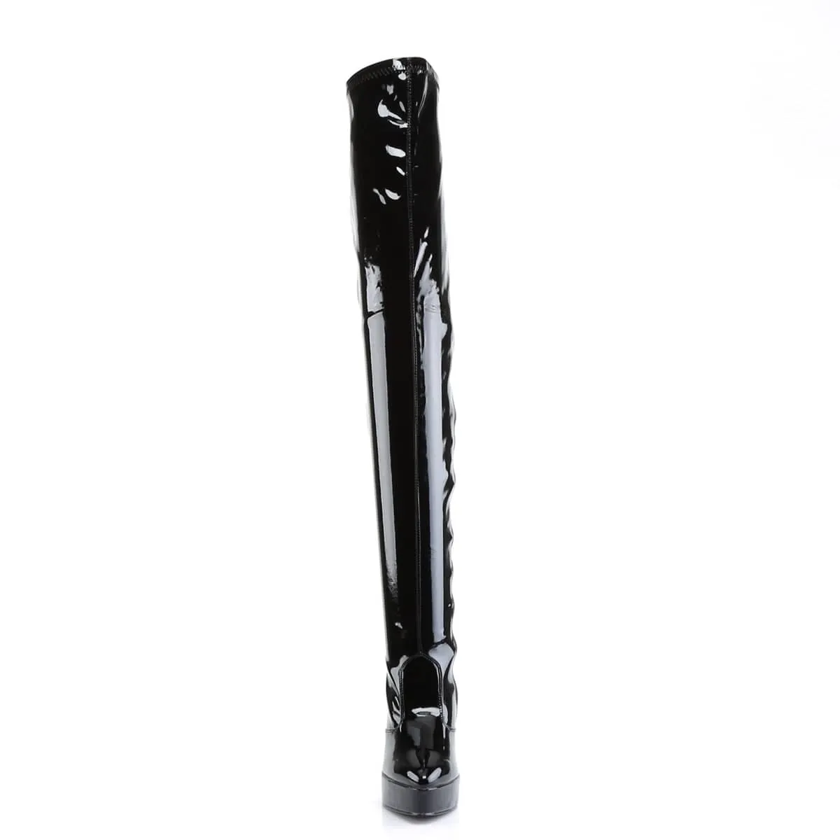 INDULGE-3000 Black Stretch Patent