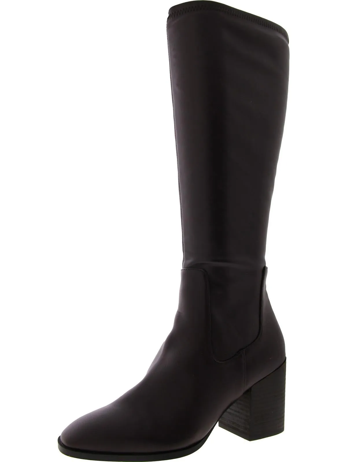 Inessa Womens Zipper Water Repellent Knee-High Boots