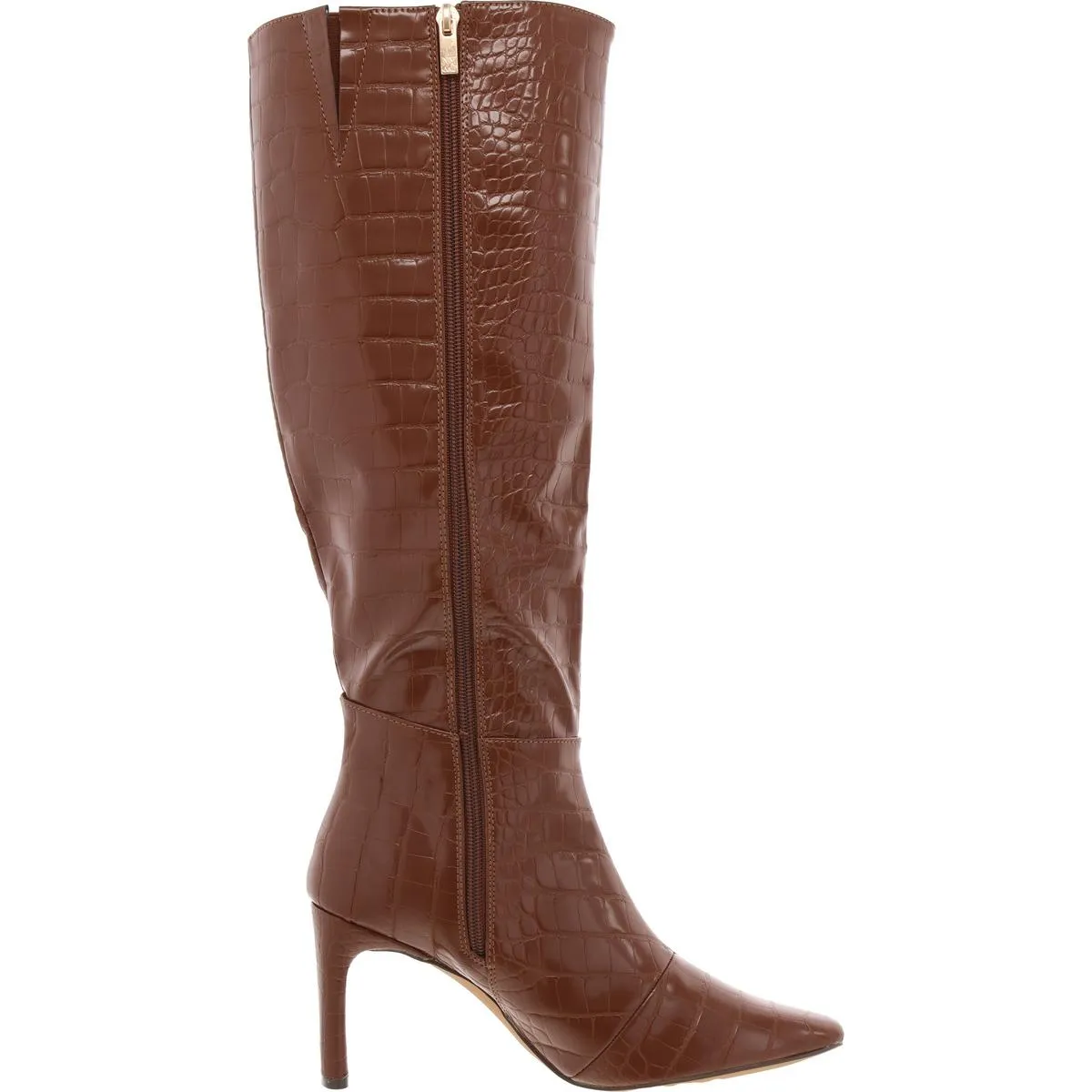 ISABELLE Womens Zipper Manmade Knee-High Boots