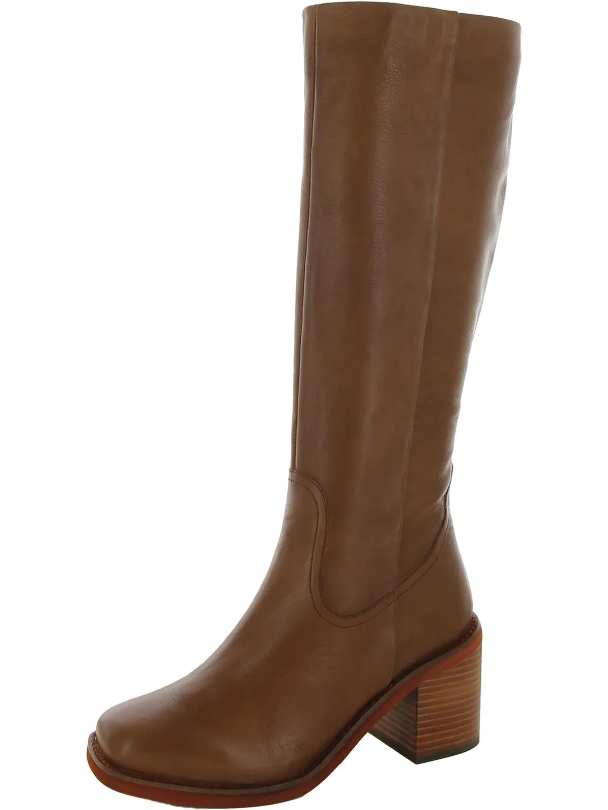 Itinerary Womens Leather Round Toe Knee-High Boots