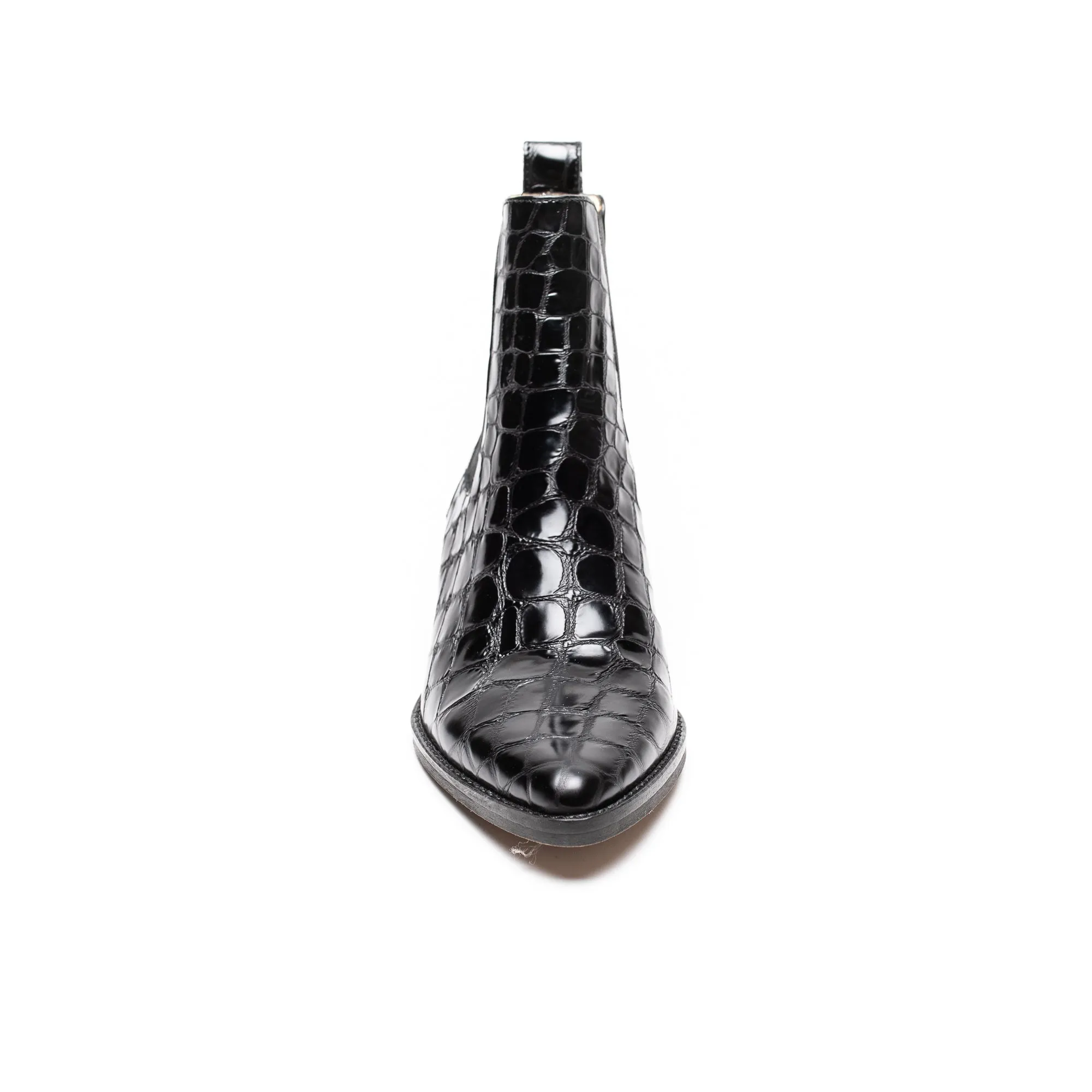 Ivy Lee Stella Faux Croco Black - LAST PAIR size 36