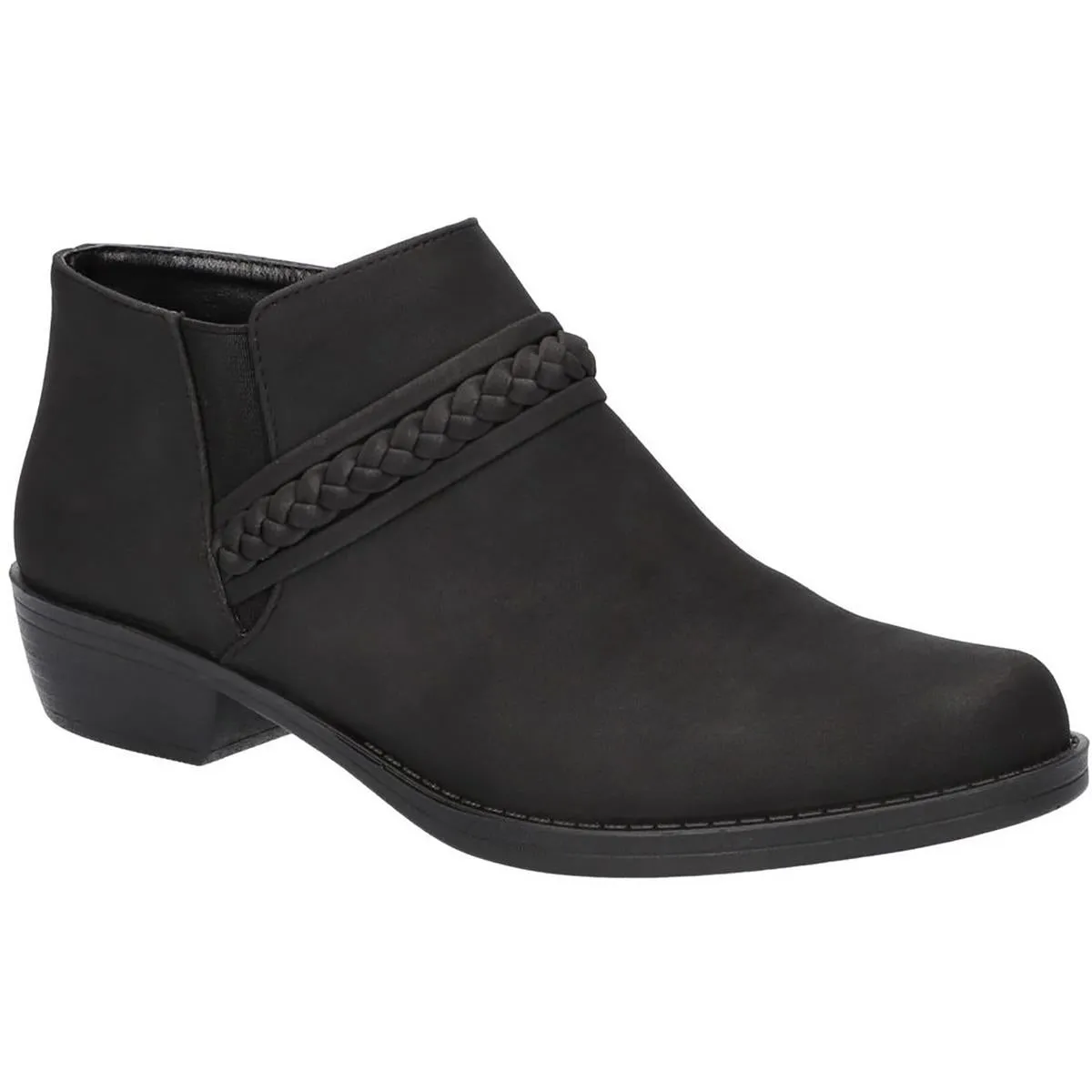 Jalia Womens Laceless Slip On Booties