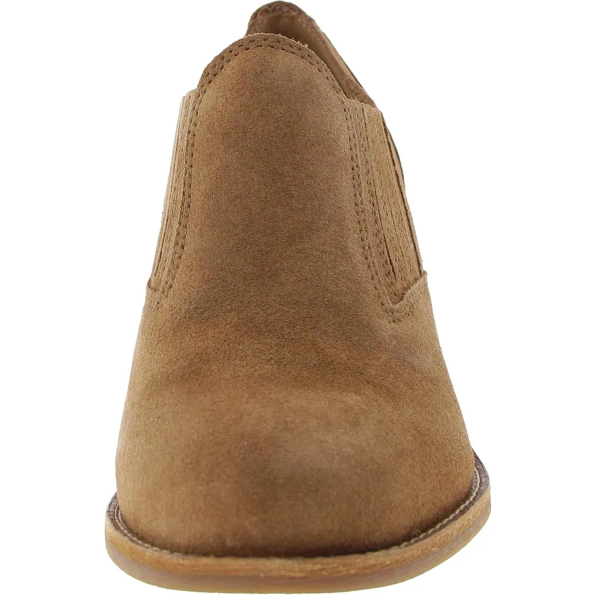 Jalin Womens Suede Block Heel Booties