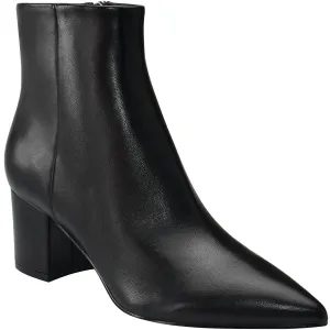 Jarli Womens Solid Leather Ankle Boots