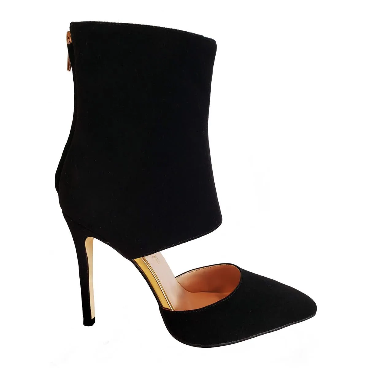 Jelyn Womens Suede Pointed Toe Shooties