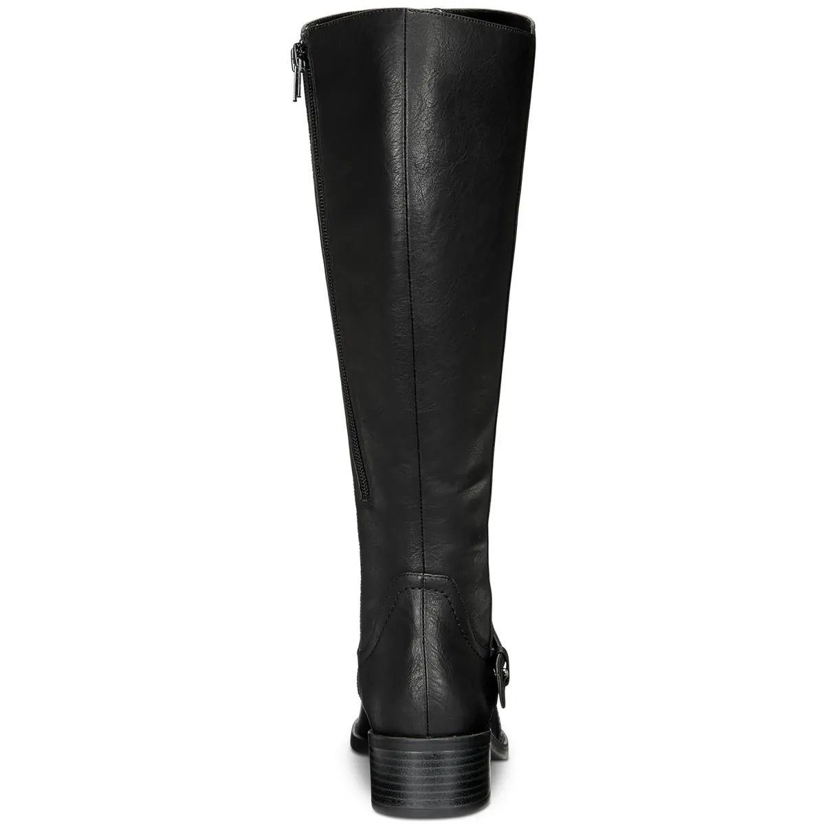 Jewel Plus Womens Wide Calf Faux Leather Knee-High Boots