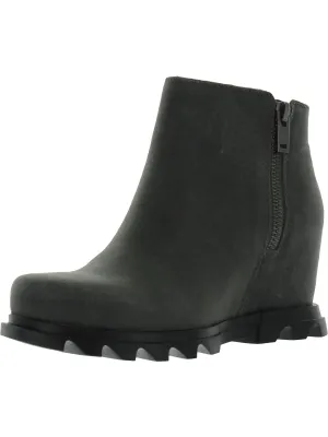 Joan Of Arctic Wedge III Zip Womens Covered Wedge Zipper Winter & Snow Boots