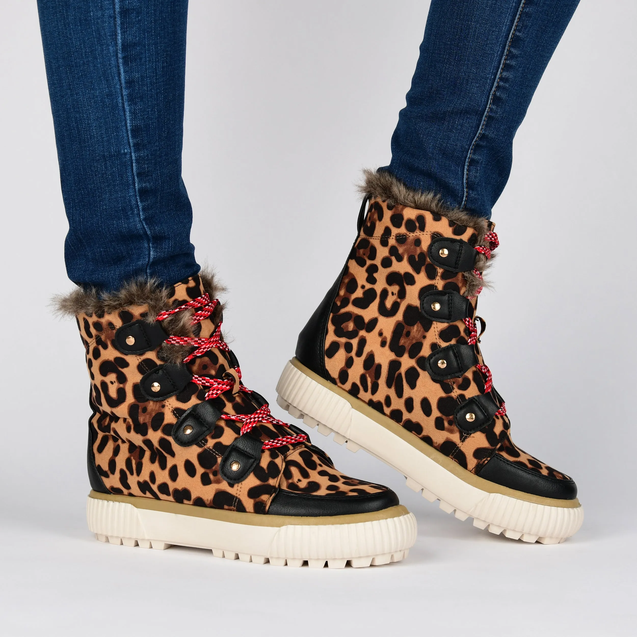 Journee Collection Women's Tru Comfort Foam Glacier Winter Boot