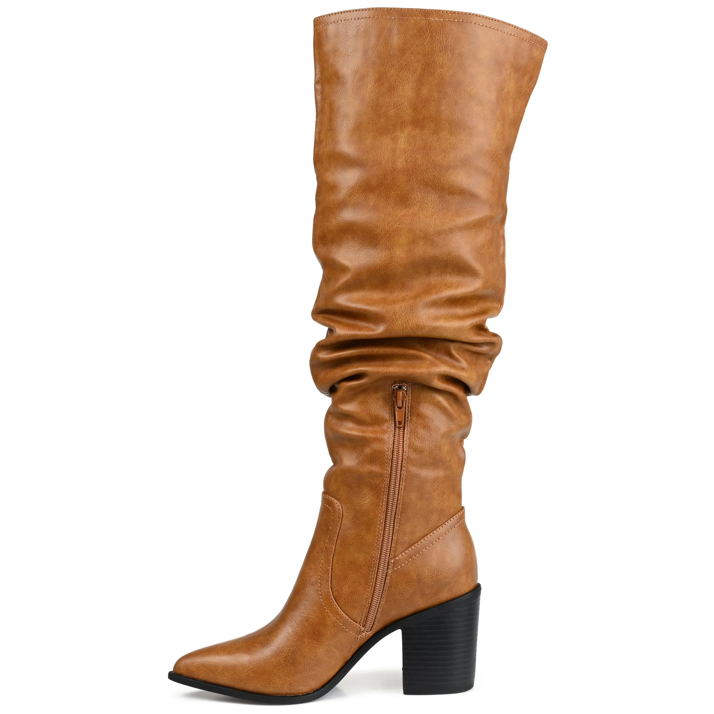 Journee Collection Women's Tru Comfort Foam Wide Calf Pia Boot