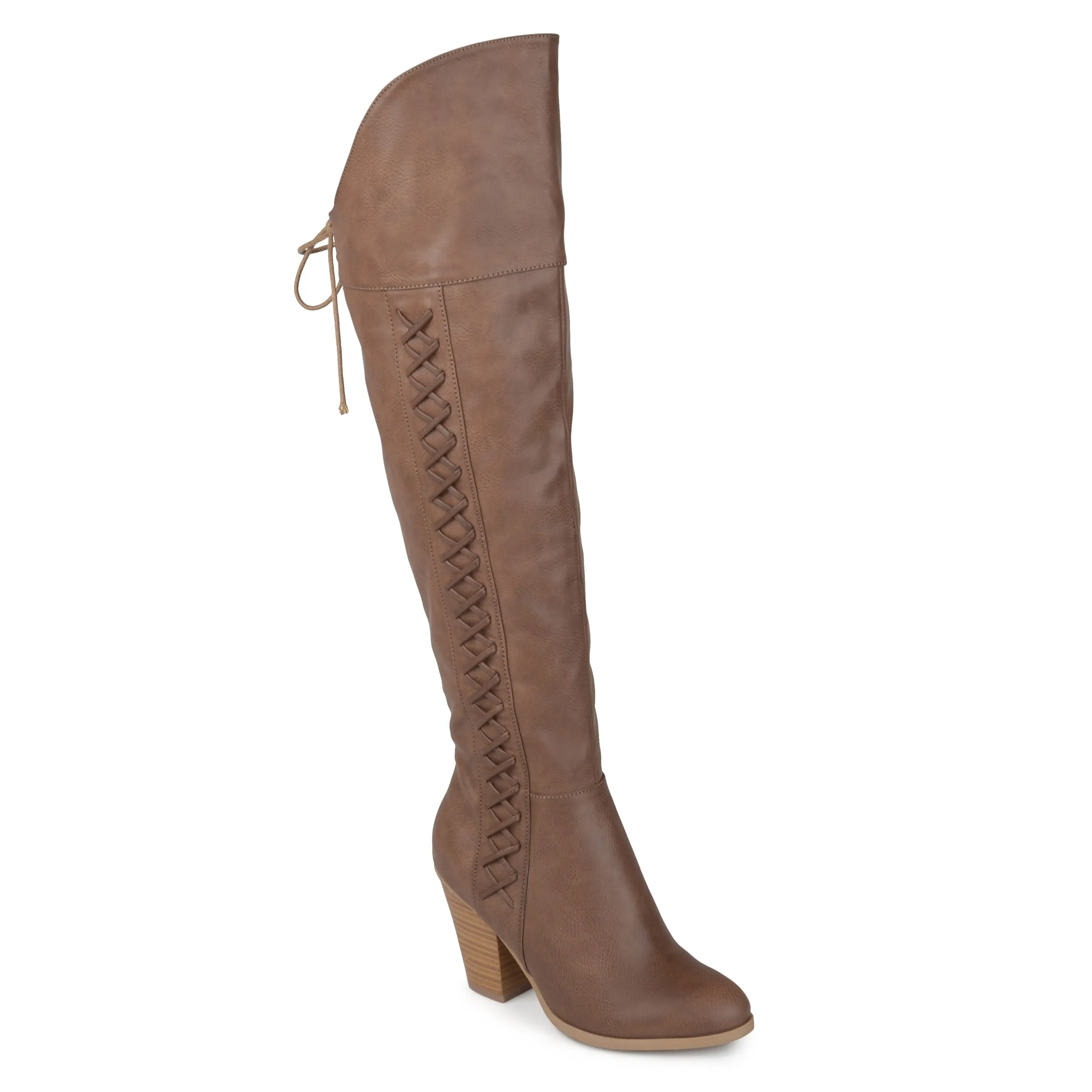 Journee Women's Wide Calf Spritz-P Boot