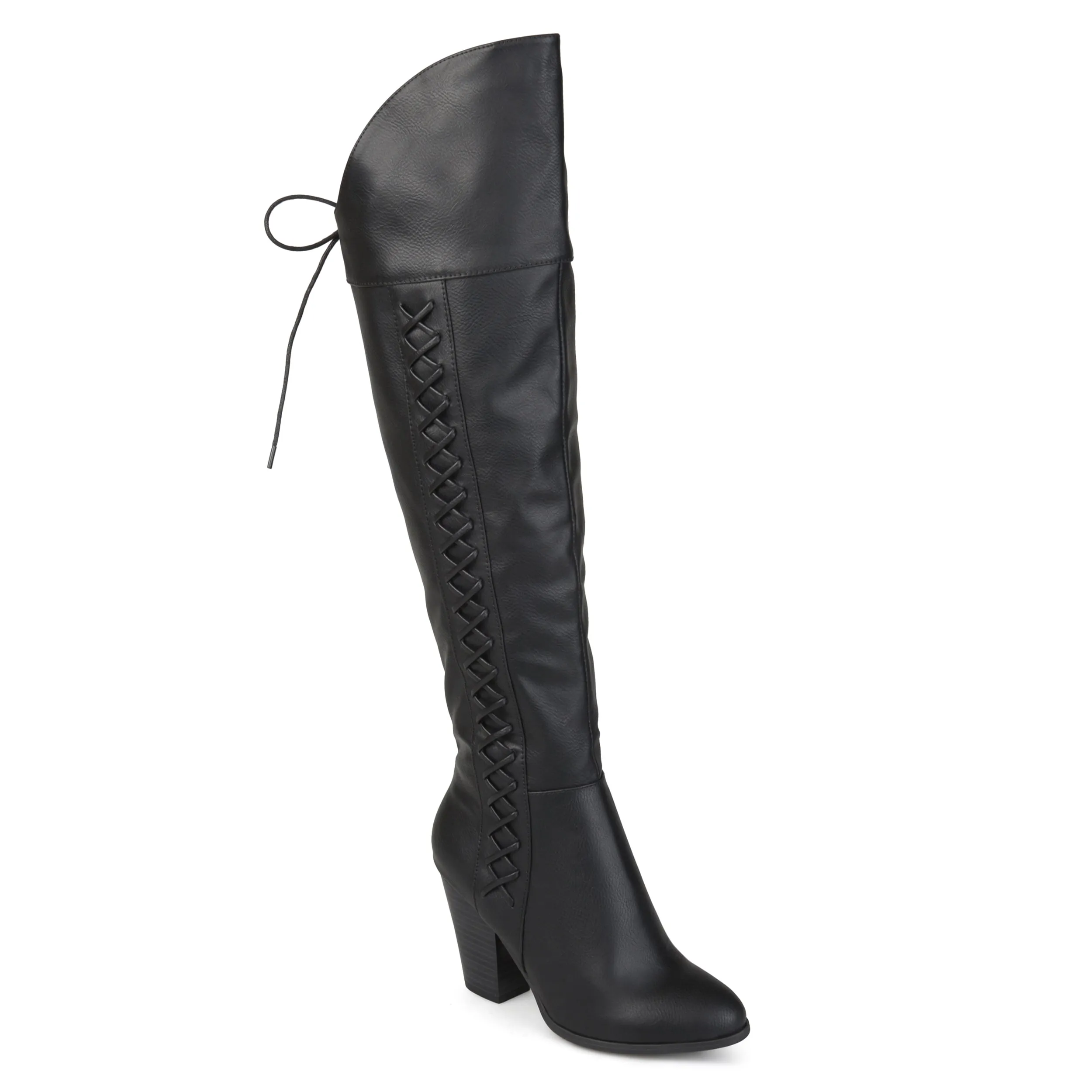 Journee Women's Wide Calf Spritz-P Boot