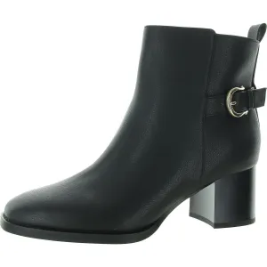 Jovviee Womens Buckle Slip On Ankle Boots