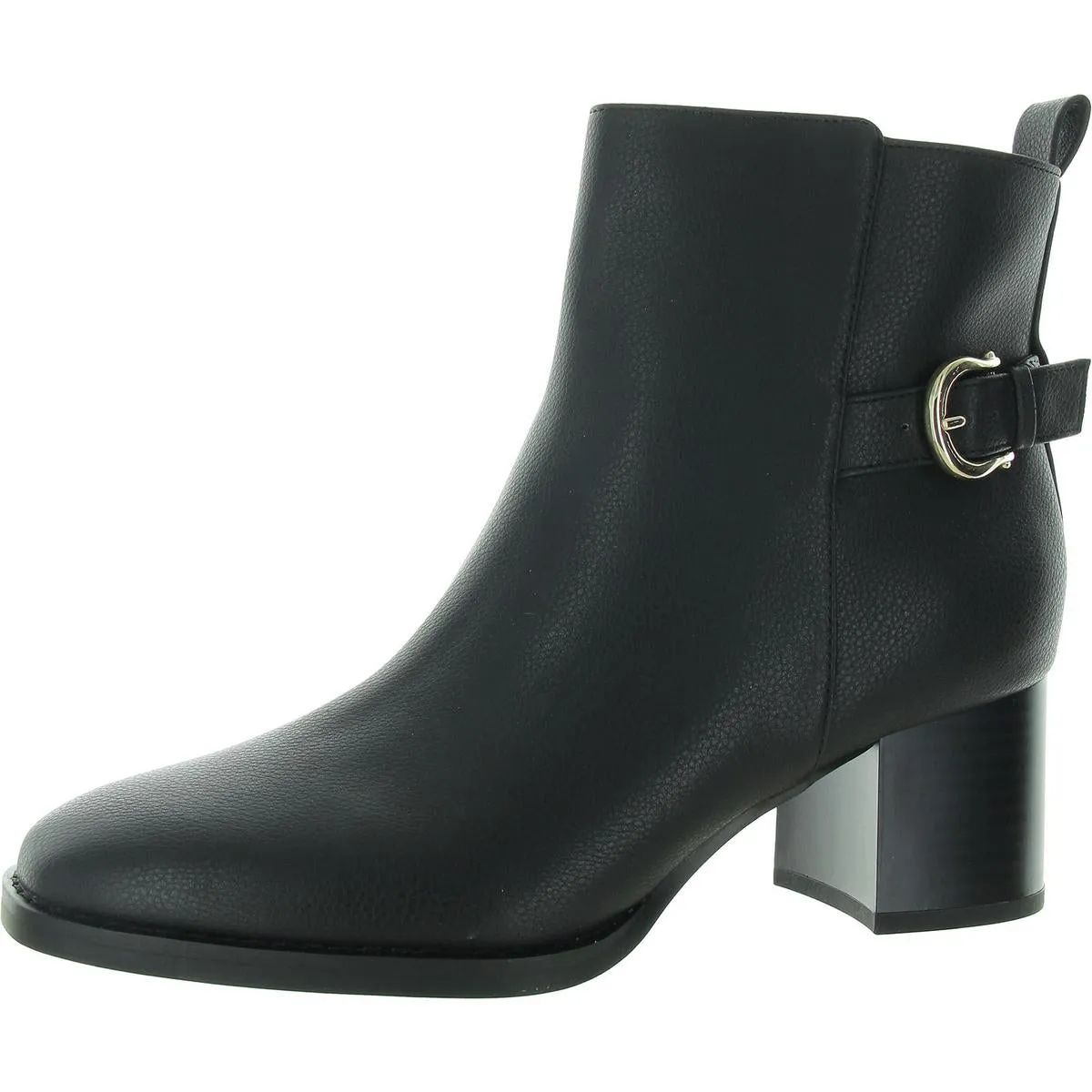 Jovviee Womens Buckle Slip On Ankle Boots