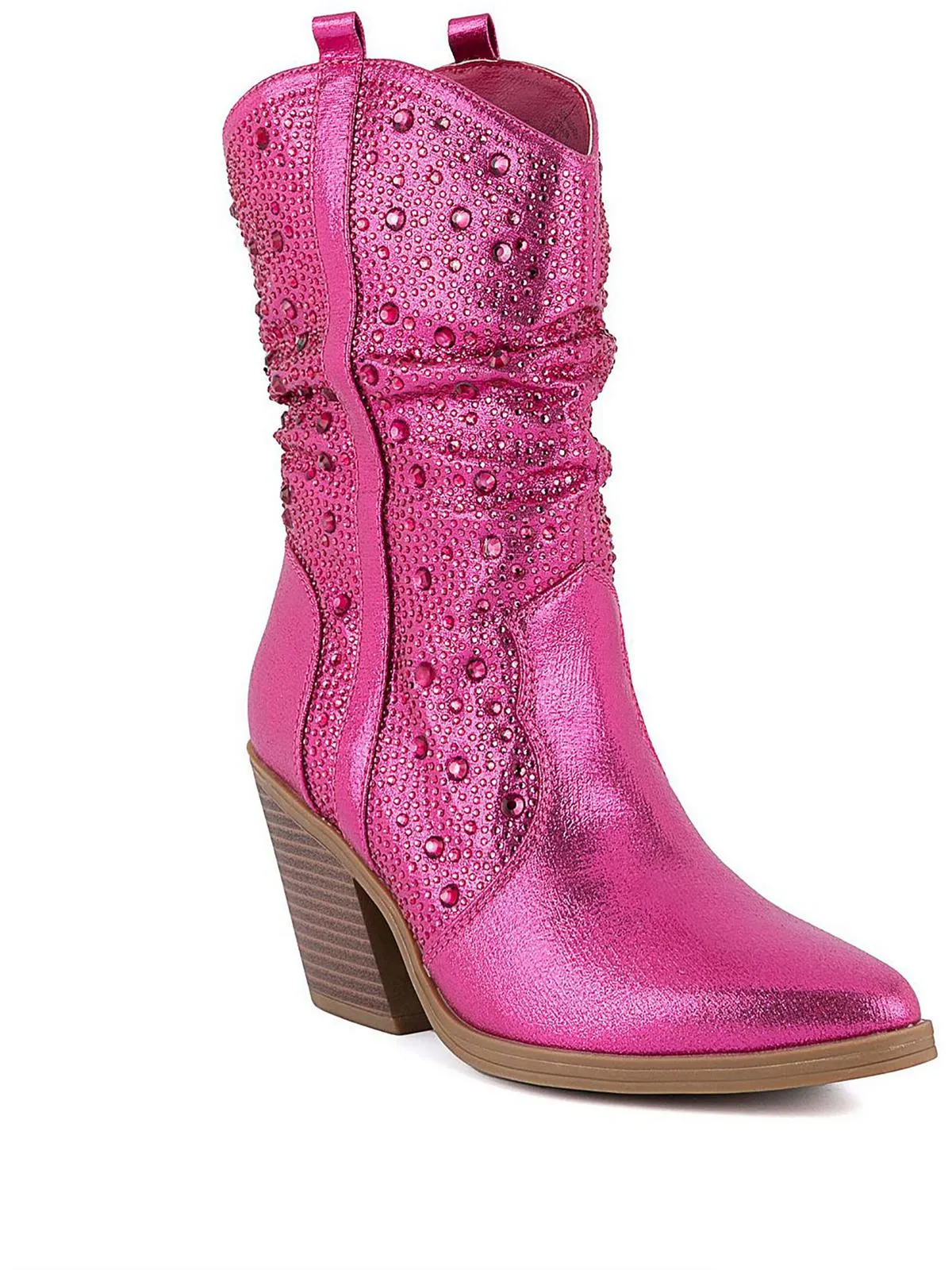KASSANDRA 2 Womens Jeweled Pointed Toe Cowboy, Western Boots