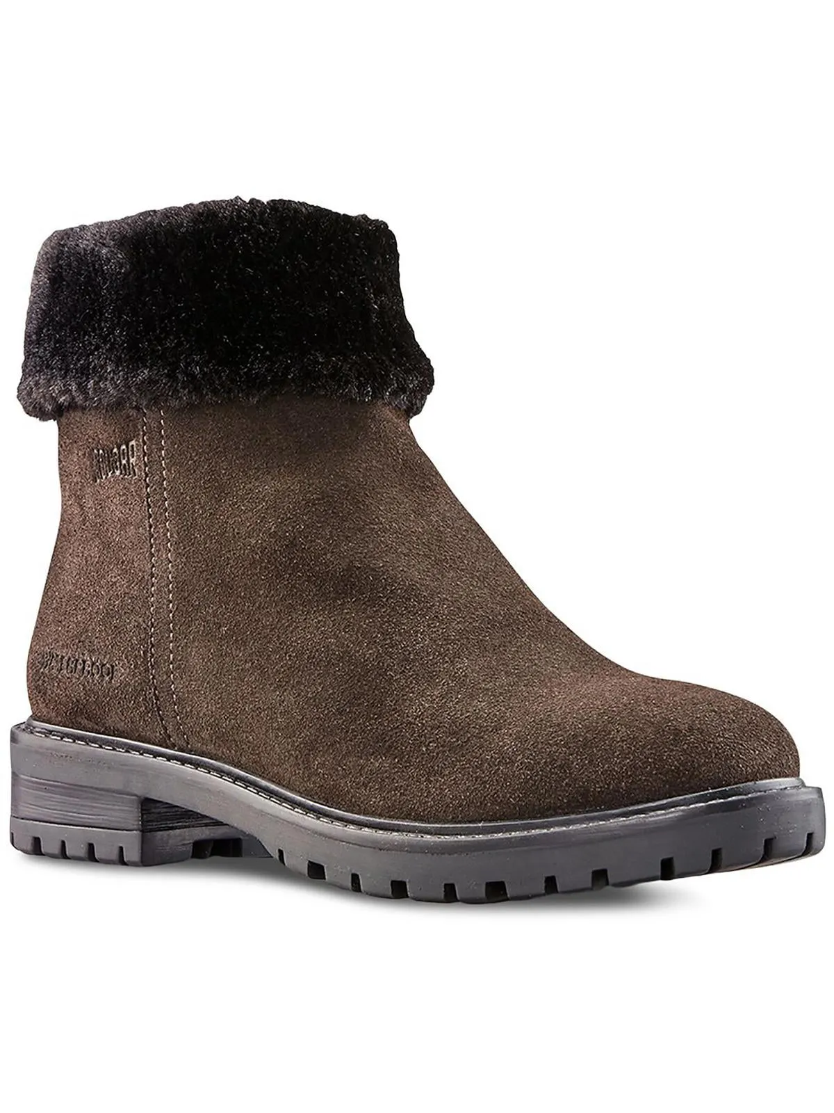 Kendal Womens Suede Faux Fur Winter & Snow Boots