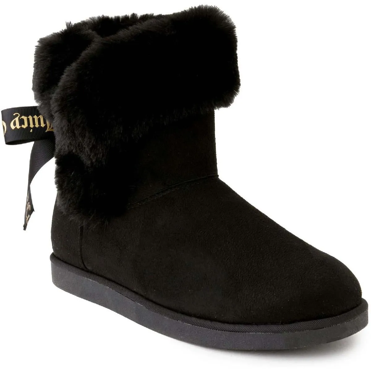 King Womens Faux Fur Lined Ankle Ankle Boots