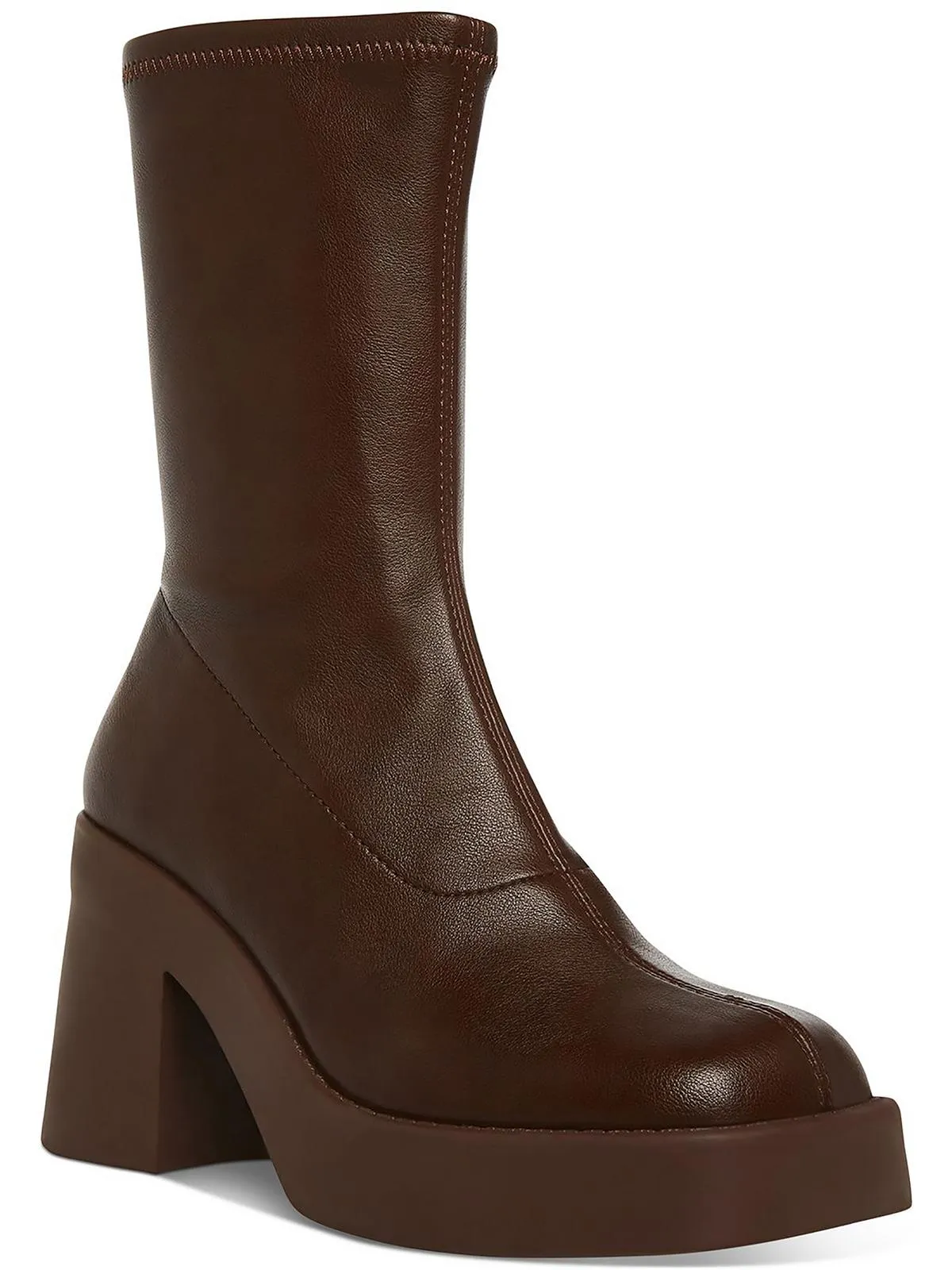Klayton Womens Tall Zip Up Mid-Calf Boots