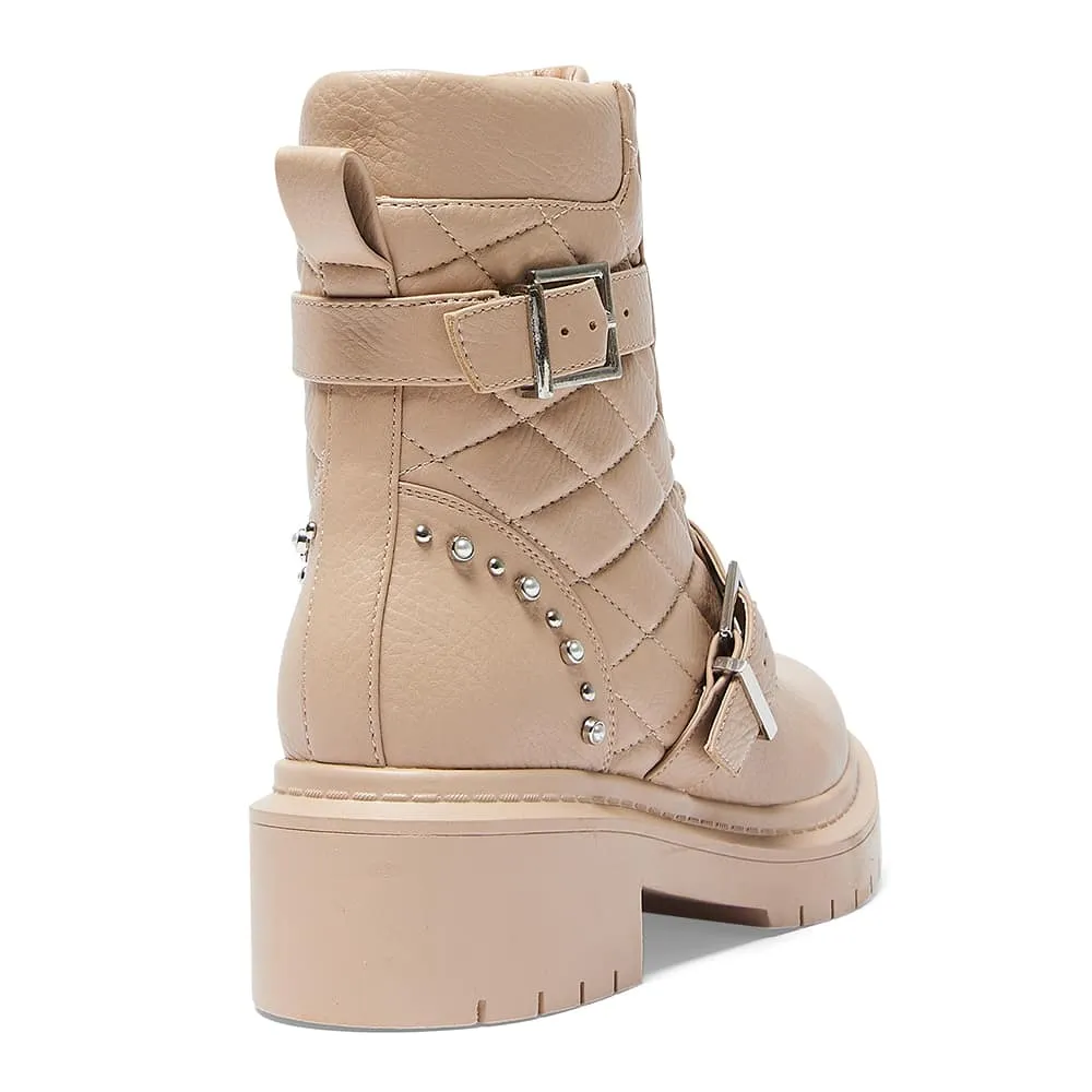 Kora Boot in Nude Smooth
