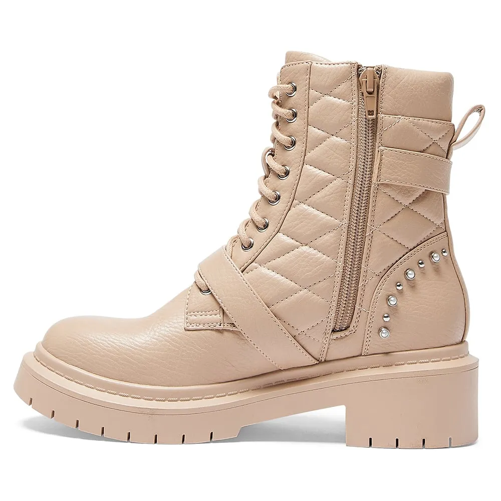 Kora Boot in Nude Smooth