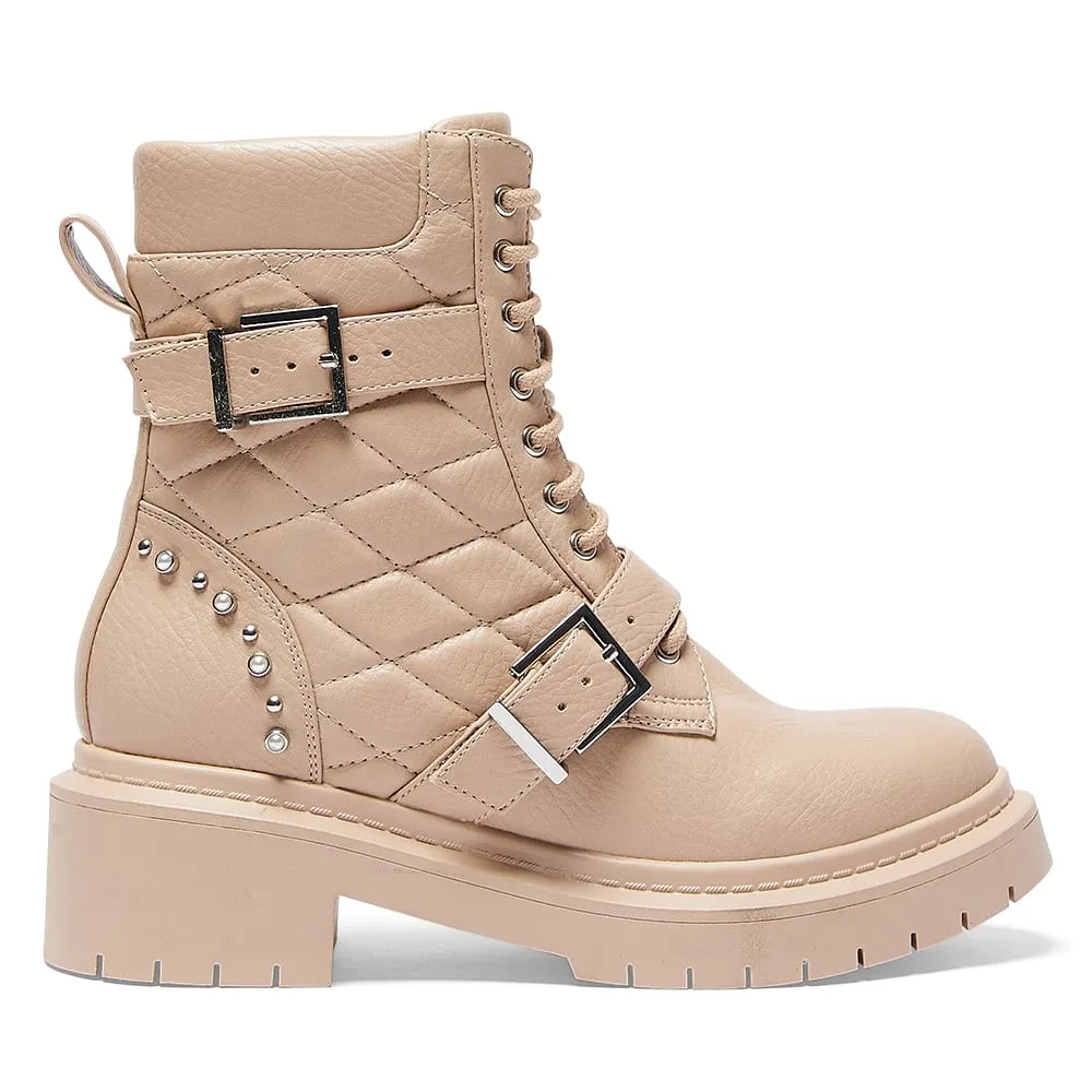 Kora Boot in Nude Smooth